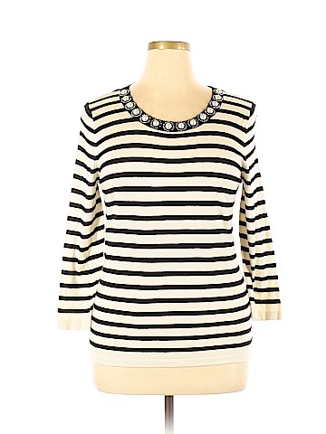 August Silk Long Sleeve Top (view 1)