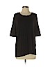 Laundry by Shelli Segal Black Short Sleeve Top Size S - photo 1