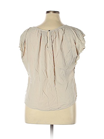 LC Lauren Conrad Short Sleeve Blouse (view 2)