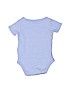 Carter's 100% Cotton Blue Short Sleeve Onesie Size Newborn - photo 2