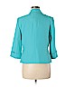 Kasper 100% Polyester Teal Blazer Size 12 (petite) - photo 2