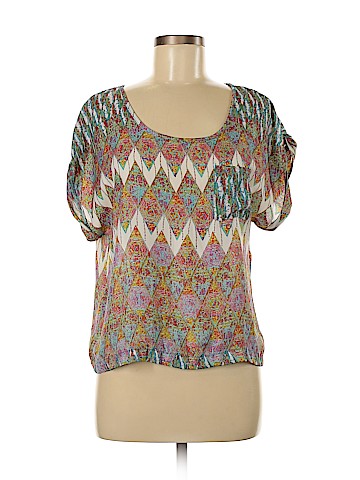 Fire Los Angeles Short Sleeve Blouse (view 1)