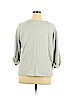 Zenergy by Chico's 100% Cotton Gray Sweatshirt Size XL (3) - photo 2