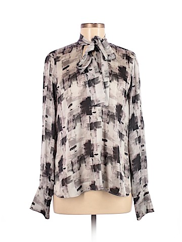 Waverly Grey Long Sleeve Blouse (view 1)