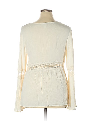 Mossimo Supply Co. Long Sleeve Blouse (view 2)