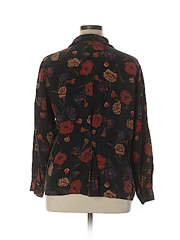 Jones New York Long Sleeve Silk Top (view 2)