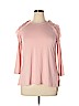Eye Candy Pink Long Sleeve Top Size XL - photo 1