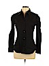 Theory 100% Cotton Black Long Sleeve Blouse Size L - photo 1