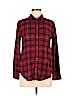 American Eagle Outfitters Red Long Sleeve Button-Down Shirt Size M - photo 1