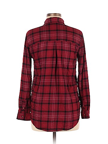 American Eagle Outfitters Long Sleeve Button-Down Shirt (view 2)