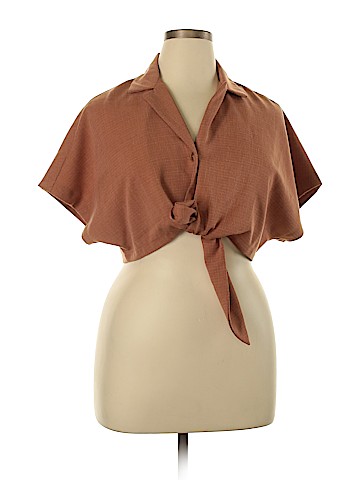 Pomelo Short Sleeve Blouse (view 1)