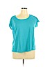 Layer 8 Teal Short Sleeve Top Size 1X - photo 1