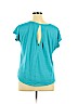 Layer 8 Teal Short Sleeve Top Size 1X - photo 2