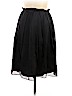 DKNY 100% Silk Black Silk Skirt Size 14 - photo 2