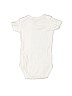 Carter's 100% Cotton White Short Sleeve Onesie Size Newborn - photo 2