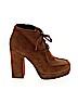 Amanda Gregory 100% Leather Brown Ankle Boots Size EU 40 - photo 1
