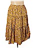 Wayward Fancies 100% Polyester Yellow Casual Skirt Size 3X - photo 1