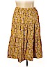Wayward Fancies 100% Polyester Yellow Casual Skirt Size 3X - photo 2