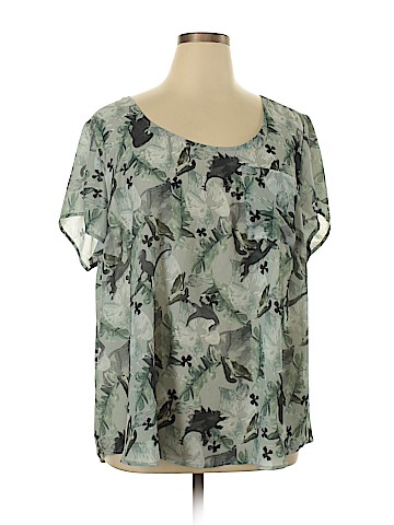 Assorted Brands Short Sleeve Blouse (view 1)