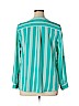 Notations Teal Long Sleeve Top Size XL - photo 2