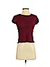 Arizona Jean Company Burgundy Short Sleeve T-Shirt Size M - photo 1