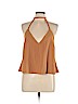 TOBI 100% Polyester Tan Sleeveless Blouse Size L - photo 1
