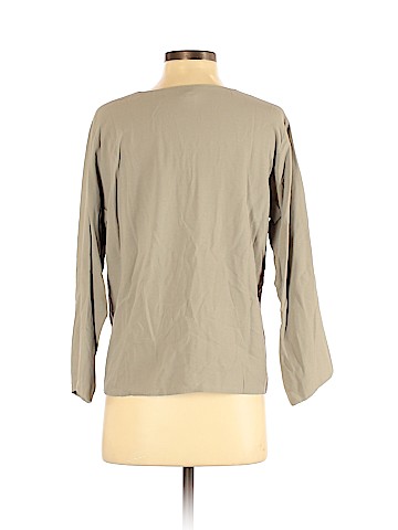 Eileen Fisher 3/4 Sleeve Silk Top (view 2)