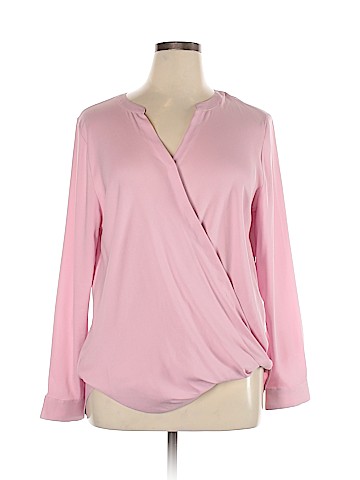 Ann Taylor Long Sleeve Blouse (view 1)