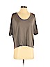 James Perse Gray Short Sleeve Top Size Med (2) - photo 1