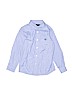 Andy & Evan 100% Cotton Blue Long Sleeve Button-Down Shirt Size 7 - photo 1