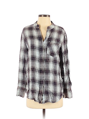 Catherine Malandrino Long Sleeve Button-Down Shirt (view 1)