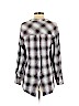 Catherine Malandrino Gray Long Sleeve Button-Down Shirt Size S - photo 2