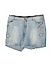 Avenue Blue Denim Shorts Size 18 - photo 1