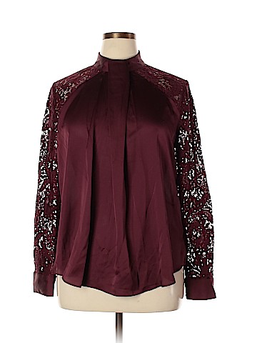 Worthington Long Sleeve Blouse (view 1)