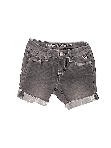 Justice Jeans Denim Shorts (view 1)