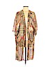 Dina Be 100% Polyester Tan Kimono Size M - photo 1