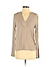 BCBGMAXAZRIA 100% Polyester Brown Long Sleeve Top Size XS - photo 1