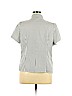 Belle Poque Gray Short Sleeve Blouse Size XL - photo 2
