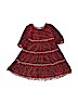 Hanna Andersson 100% Cotton Red Dress Size 90 cm / US 12-24 MO - photo 1
