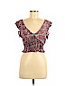 Patrons of Peace 100% Polyester Pink Sleeveless Top Size M - photo 1