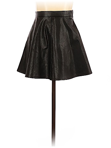 American Eagle Outfitters Faux Leather Skirt (view 2)