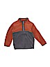 Carter's 100% Polyester Color Block Tan Fleece Jacket Size 3T - photo 1