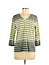 TWO by Vince Camuto Green 3/4 Sleeve T-Shirt Size M - photo 1