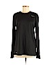 Nike 100% Polyester Black Active T-Shirt Size M - photo 1