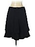 Armani Collezioni 100% Silk Black Silk Skirt Size 10 - photo 2