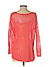 Soft Joie 100% Cotton Orange Long Sleeve Top Size S - photo 2