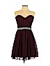 Speechless 100% Polyester Burgundy Cocktail Dress Size 13 - photo 1