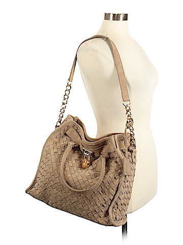 MICHAEL Michael Kors Leather Satchel (view 2)