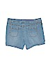 St. John's Bay Blue Denim Shorts Size 16 - photo 2