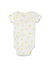 Carter's 100% Cotton Print White Short Sleeve Onesie Size Newborn - photo 2